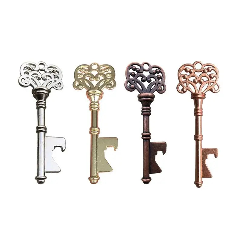 Vintage Skeleton Key Bottle Opener for Party Favors